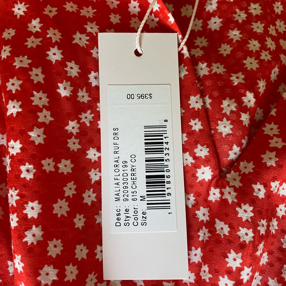 NWT Rebecca Taylor Malia Floral Ruffle Dress